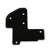 Holley 145-112 Drive by Wire Accelerator Pedal Bracket; Black Powdercoated; Steel; - Truck Part Superstore