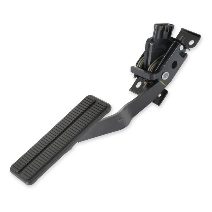 Holley 145-160 Drive by Wire Accelerator Pedal Assembly; Black Powdercoated; Steel; - Truck Part Superstore