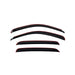 TrailFX 14515 In-Channel Smoke Acrylic Set of 4 - Truck Part Superstore