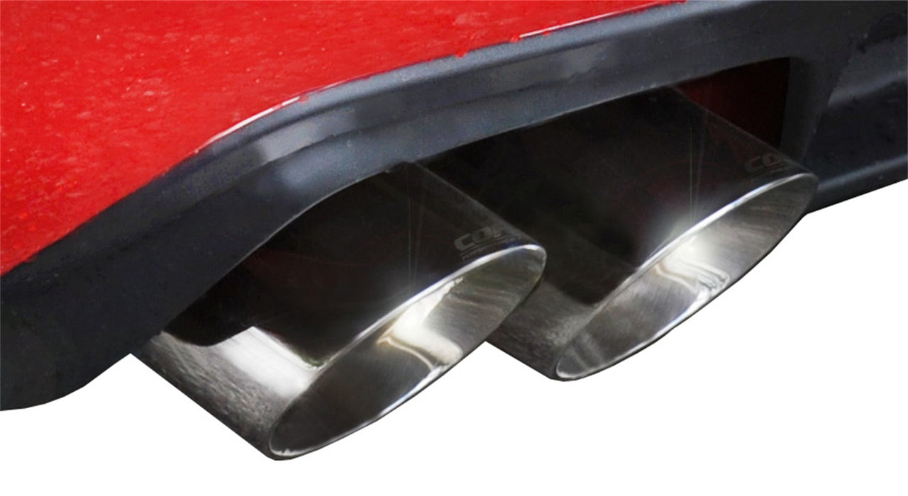 Corsa Performance 14522 2.5 Inch Cat-Back Xtreme Dual Rear Exhaust 3.0 Inch Polished Tips 11-14 Dodge Charger R/T 5.7L V8 Stainless Steel Corsa Performance - Truck Part Superstore