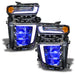 Oracle Lighting 1453-334 2020-2021 Silverado HD 2500/3500 ColorSHIFT RGB Headlight Demon Eye Kit - Truck Part Superstore