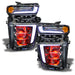 Oracle Lighting 1453-334 2020-2021 Silverado HD 2500/3500 ColorSHIFT RGB Headlight Demon Eye Kit - Truck Part Superstore