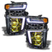 Oracle Lighting 1453-334 2020-2021 Silverado HD 2500/3500 ColorSHIFT RGB Headlight Demon Eye Kit - Truck Part Superstore