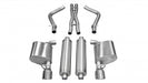 Corsa Performance 14537 2.5 Inch Cat-Back Xtreme Dual Rear Exhaust 4.5 Inch Polished Tips 11-14 Chrysler 300 5.7L V8 Stainless Steel Corsa Performance - Truck Part Superstore