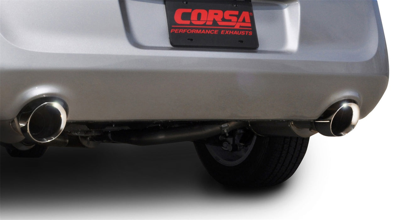 Corsa Performance 14537 2.5 Inch Cat-Back Xtreme Dual Rear Exhaust 4.5 Inch Polished Tips 11-14 Chrysler 300 5.7L V8 Stainless Steel Corsa Performance - Truck Part Superstore