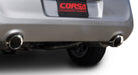Corsa Performance 14537 2.5 Inch Cat-Back Xtreme Dual Rear Exhaust 4.5 Inch Polished Tips 11-14 Chrysler 300 5.7L V8 Stainless Steel Corsa Performance - Truck Part Superstore
