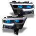 Oracle Lighting 1456-334 2019-2021 RAM 1500 ColorSHIFT RGB LED Projector Headlight Demon Eye Kit - Truck Part Superstore