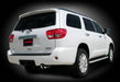 Corsa Performance 14573 3.0 Inch Cat-Back Touring Single Rear Exit Exhaust 4.0 Inch Polished Tips 08-17 Toyota Sequoia 5.7L V8 Stainless Steel Corsa Performance - Truck Part Superstore