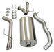 Corsa Performance 14573 3.0 Inch Cat-Back Touring Single Rear Exit Exhaust 4.0 Inch Polished Tips 08-17 Toyota Sequoia 5.7L V8 Stainless Steel Corsa Performance - Truck Part Superstore