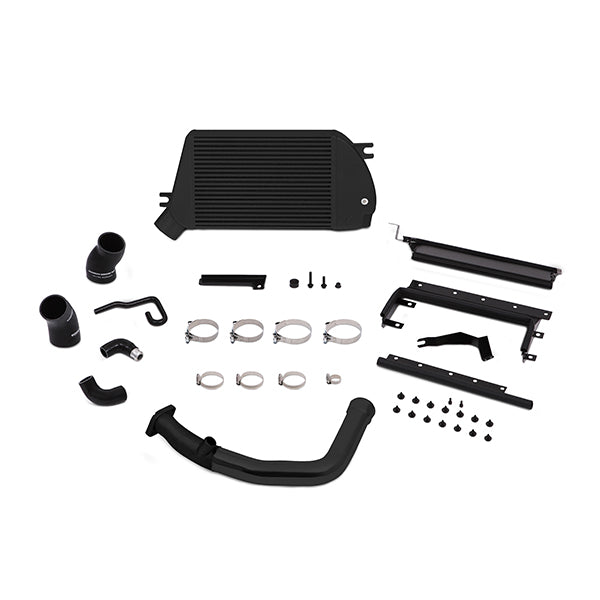 Mishimoto MMTMIC-WRX-15BBK Subaru WRX Perf. Top Mount Intercooler (Black) & Charge-Pipe Kit (Black), 15-21 - Truck Part Superstore