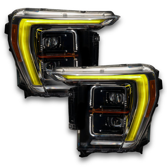Oracle Lighting 1460-330 ORACLE Lighting 2021-2022 Ford F-150 ColorSHIFT RGB+W Headlight DRL Upgrade Kit - Truck Part Superstore