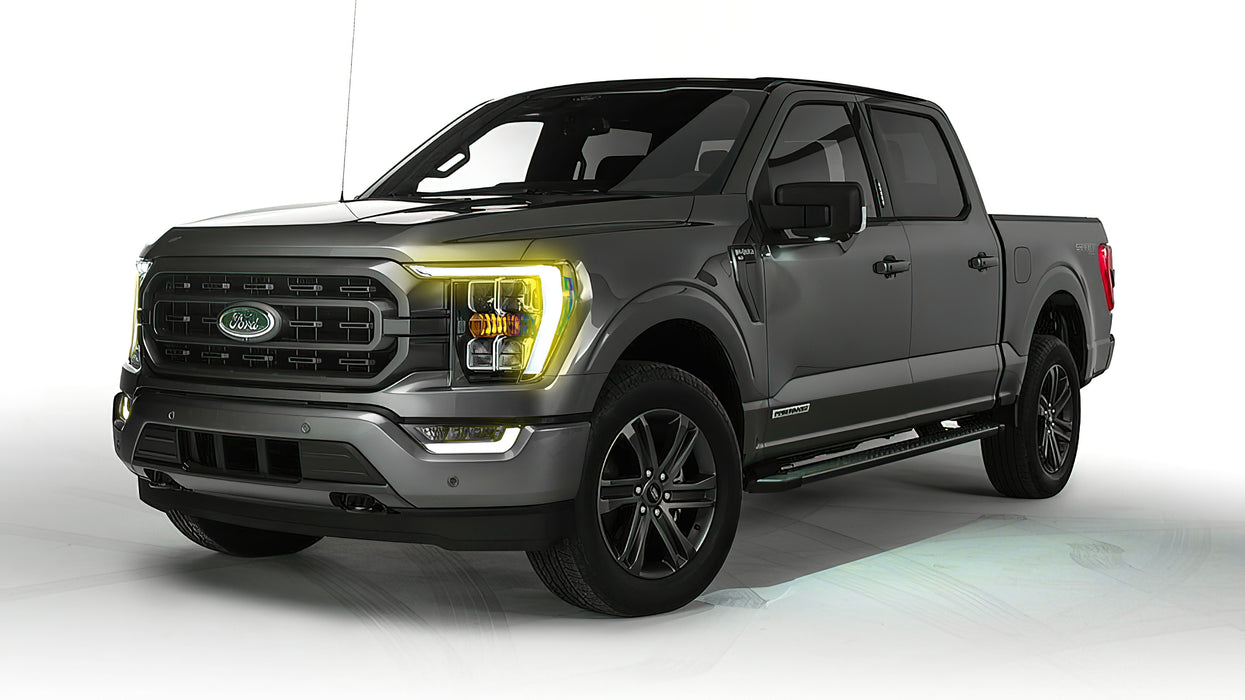 Oracle Lighting 1460-334 ORACLE Lighting 2021-2022 Ford F-150 ColorSHIFT RGB+W Headlight DRL Upgrade Kit - Truck Part Superstore