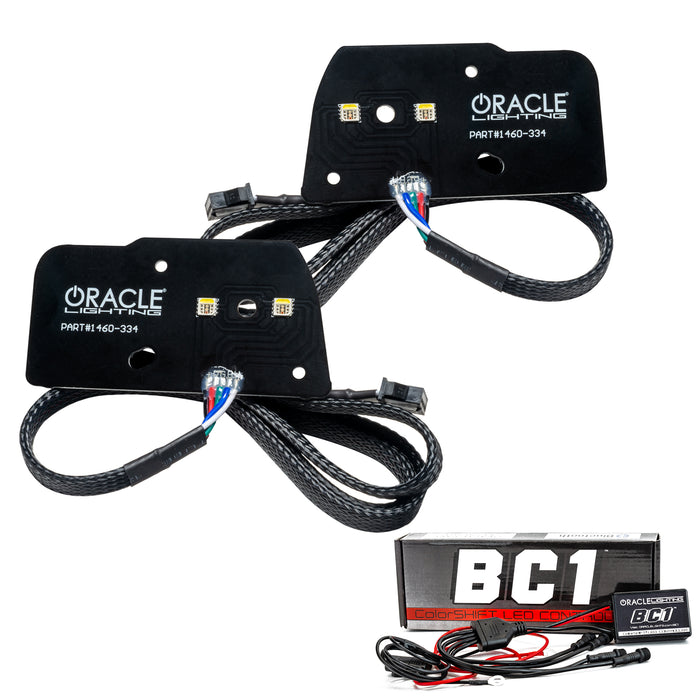 Oracle Lighting 1460-335 ORACLE Lighting 2021-2022 Ford F-150 ColorSHIFT RGB+W Headlight DRL Upgrade Kit - Truck Part Superstore