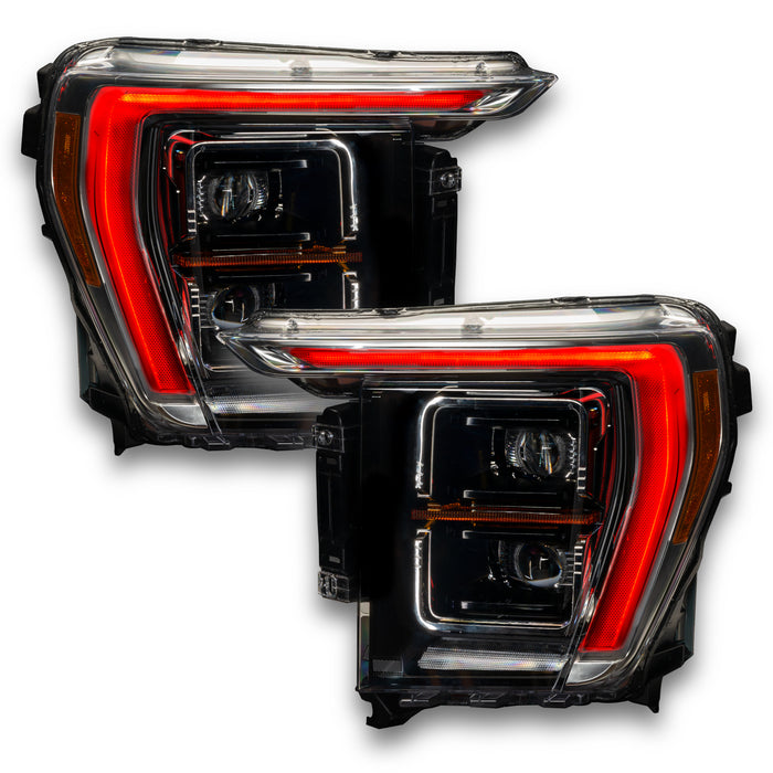 Oracle Lighting 1460-335 ORACLE Lighting 2021-2022 Ford F-150 ColorSHIFT RGB+W Headlight DRL Upgrade Kit - Truck Part Superstore