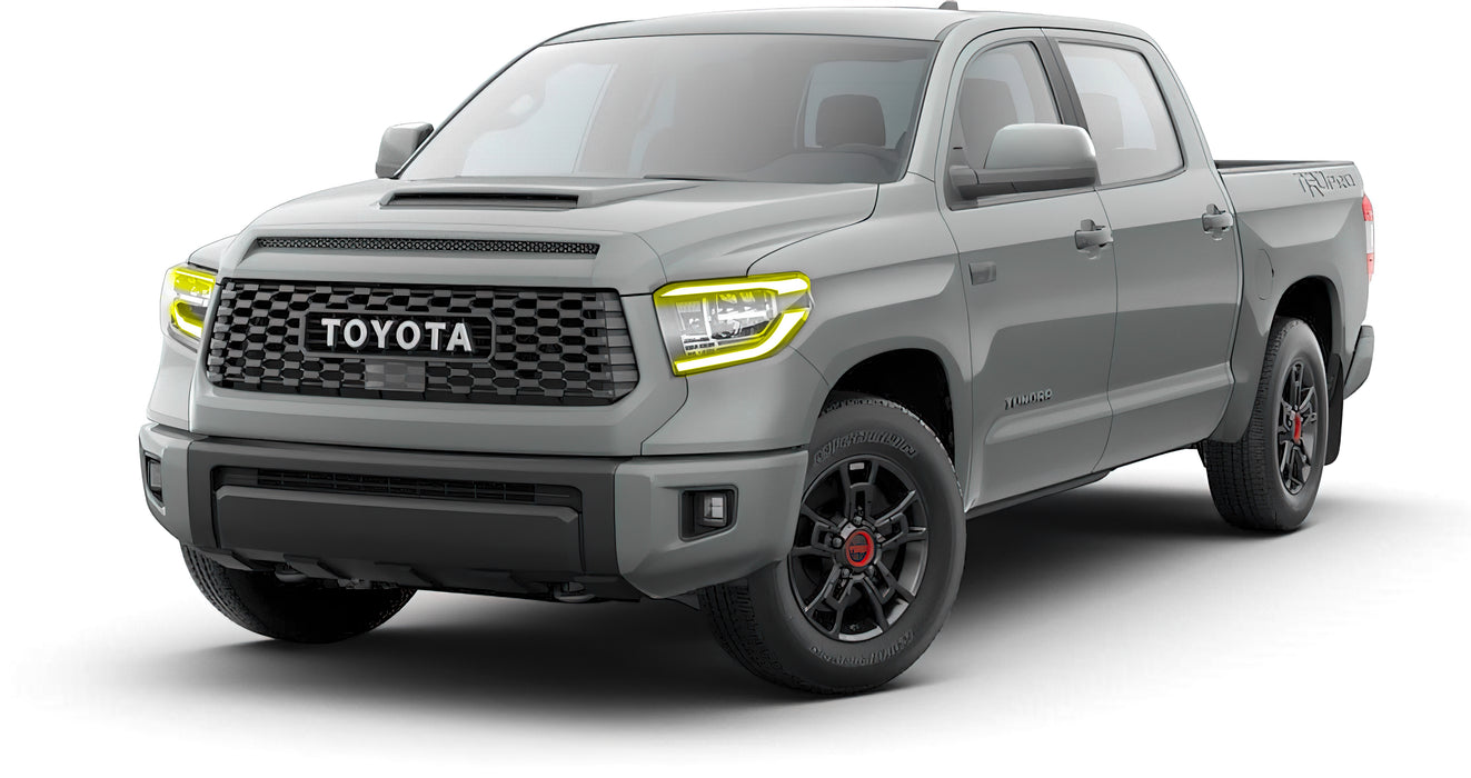 Oracle Lighting 1461-332 2018-2021 Toyota Tundra Dynamic ColorSHIFT Headlight DRL Upgrade Kit - Truck Part Superstore