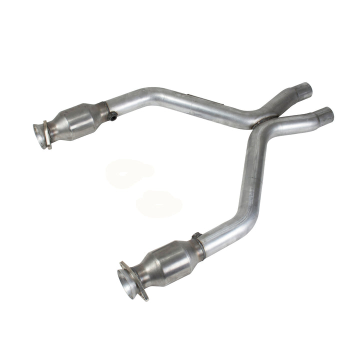 BBK Performance Parts 1461 2011-2014 MUSTANG V6 SHORT MID X PIPE WITH CONVERTERS - Truck Part Superstore