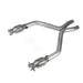 BBK Performance Parts 1461 2011-2014 MUSTANG V6 SHORT MID X PIPE WITH CONVERTERS - Truck Part Superstore