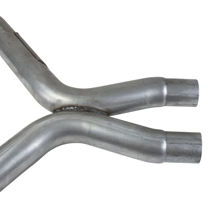BBK Performance Parts 1461 2011-2014 MUSTANG V6 SHORT MID X PIPE WITH CONVERTERS - Truck Part Superstore
