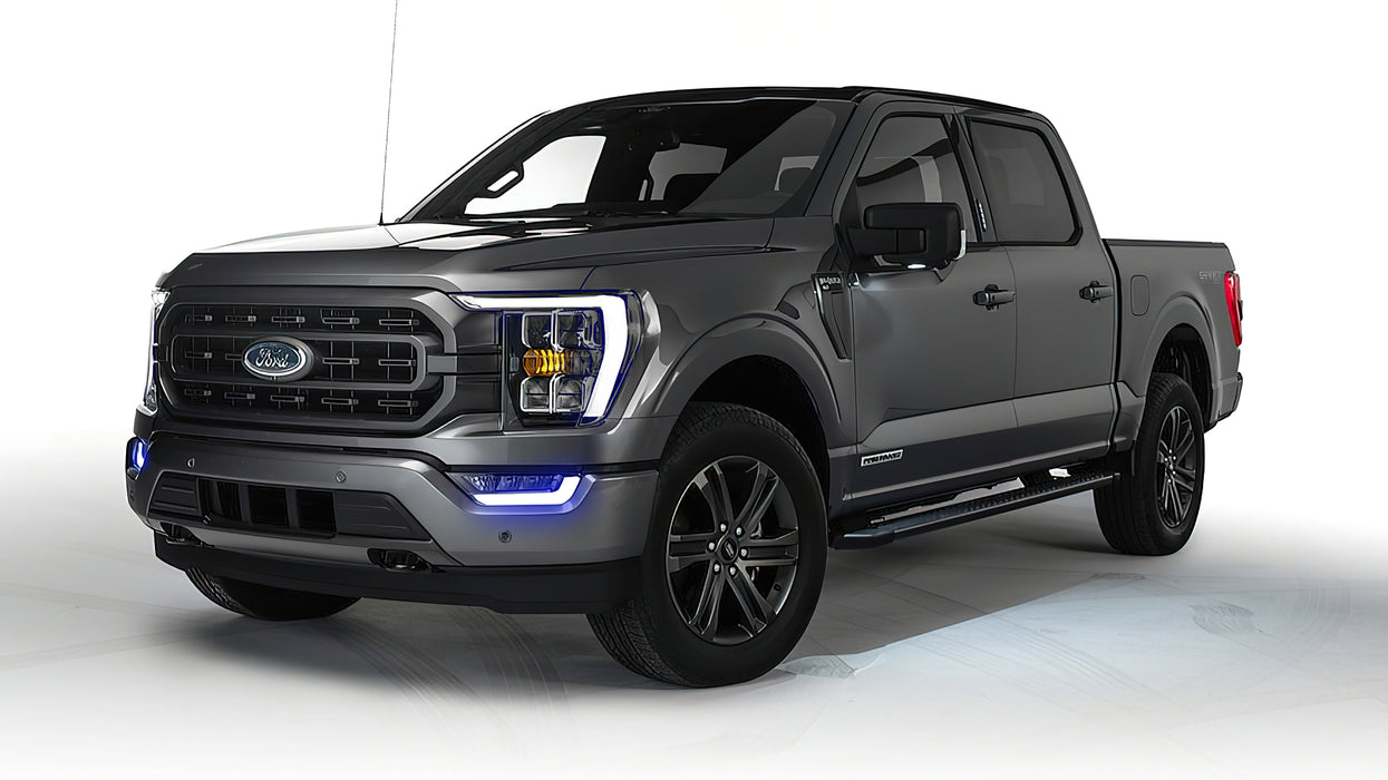 Oracle Lighting 1462-334 ORACLE Lighting 2021-2022 Ford F-150 ColorSHIFT RGB+W Fog Light DRL Upgrade Kit - Truck Part Superstore