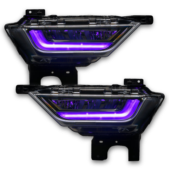 Oracle Lighting 1462-334 ORACLE Lighting 2021-2022 Ford F-150 ColorSHIFT RGB+W Fog Light DRL Upgrade Kit - Truck Part Superstore