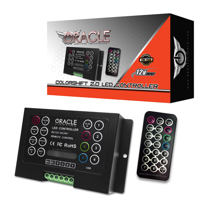Oracle Lighting 1463-333 ORACLE Lighting 2021-2022 Nissan Titan ColorSHIFT RGB+W Headlight DRL Upgrade - Truck Part Superstore