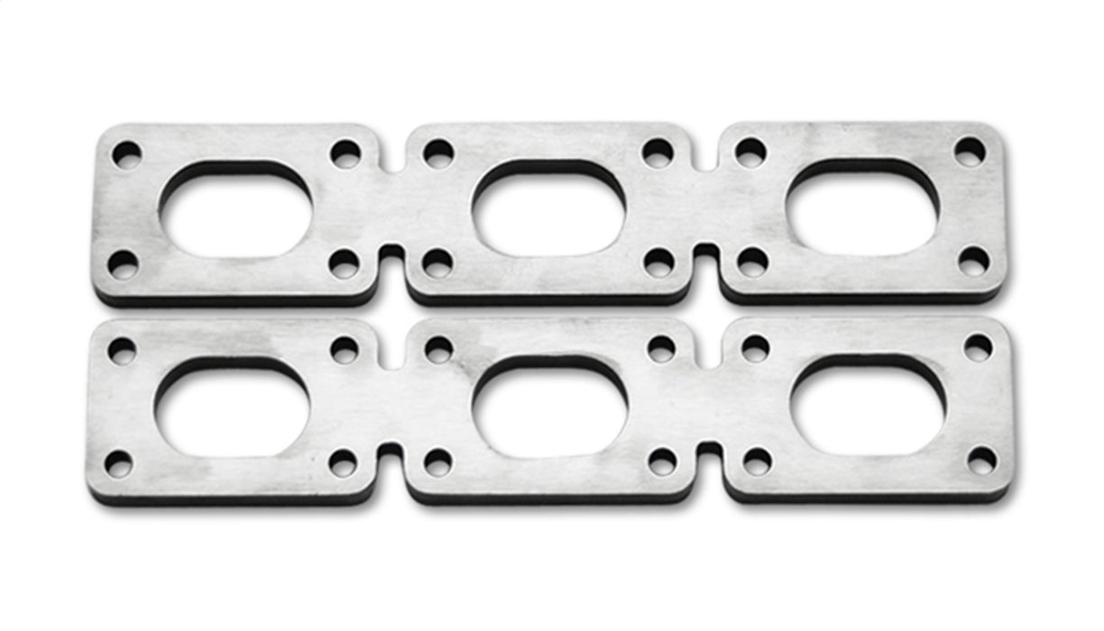 Vibrant Performance 14636 Exhaust Manifold Flange; Mild Steel; 0.5 in. Thick; Sold In Pairs; - Truck Part Superstore