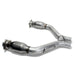 BBK Performance Parts 1465 2015-2017 MUSTANG V6 SHORT MID H PIPE WITH CONVERTERS FOR USE W/ 1642/16420. - Truck Part Superstore