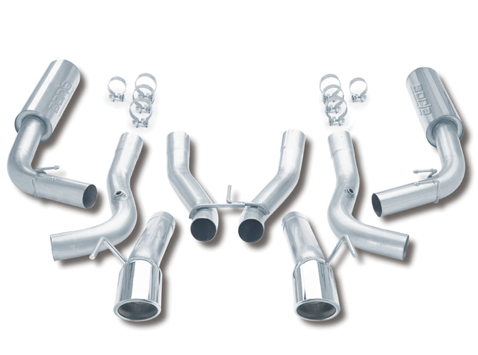 Borla 14663 Cat-Back Exhaust System - S-Type - Truck Part Superstore