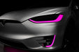 Oracle Lighting 1467-332 2016-2021 Tesla Model X Dynamic ColorSHIFT Headlight & Fog Light DRL Upgrade Kit - Truck Part Superstore