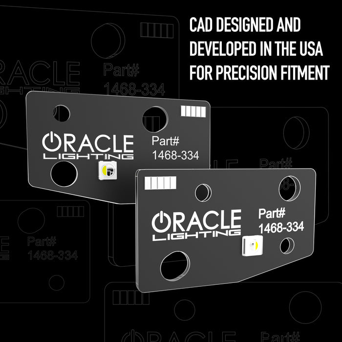 Oracle Lighting 1468-335 2021 Ford Bronco ColorSHIFT RGB+W Headlight Halo Upgrade Kit - Truck Part Superstore