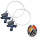 Oracle Lighting 1470-330 ORACLE Lighting 2021-2022 Ford Bronco LED Headlight Halo Kit - Base Headlights - Truck Part Superstore