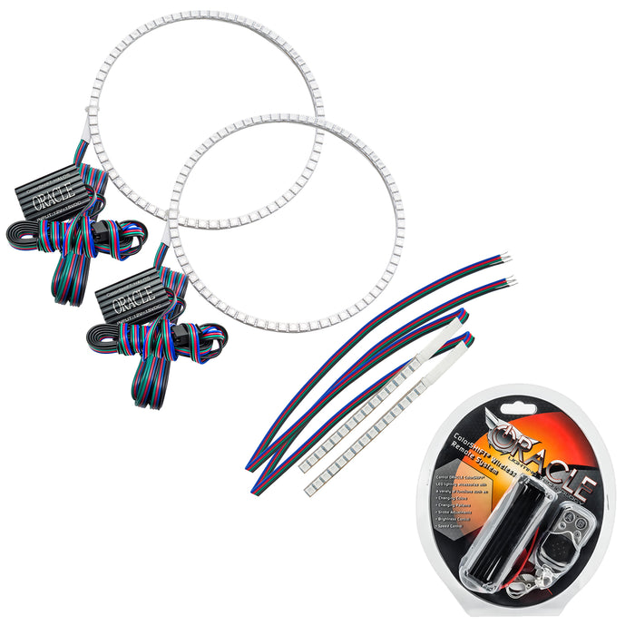 Oracle Lighting 1471-330 ORACLE Lighting ColorSHIFT Headlight Halo Kit w/DRL Bar - Base Headlights - Truck Part Superstore