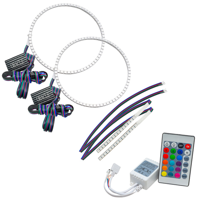 Oracle Lighting 1471-504 ORACLE Lighting ColorSHIFT Headlight Halo Kit w/DRL Bar - Base Headlights - Truck Part Superstore