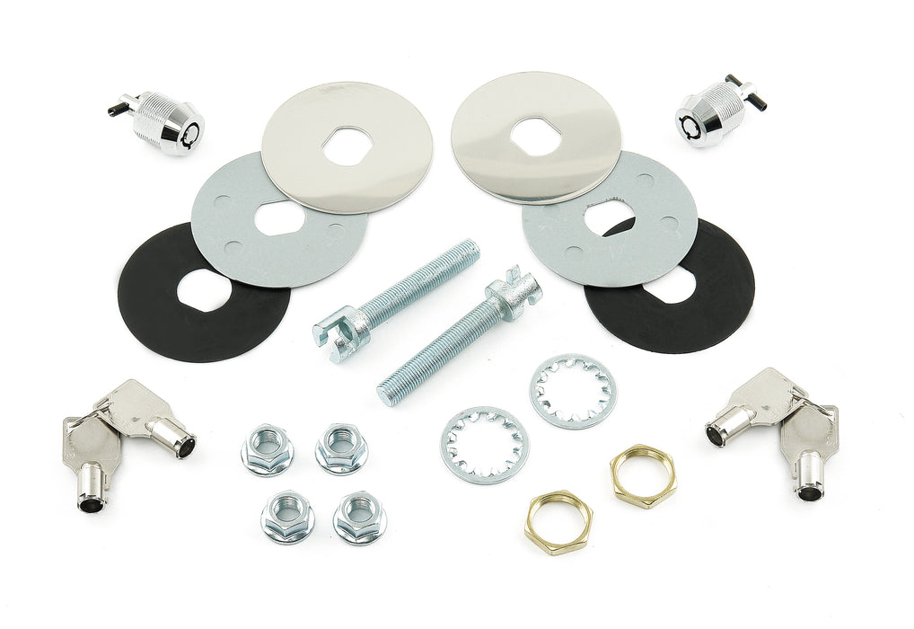 Mr Gasket 1472 Super Security Hood Lock Kit - Truck Part Superstore
