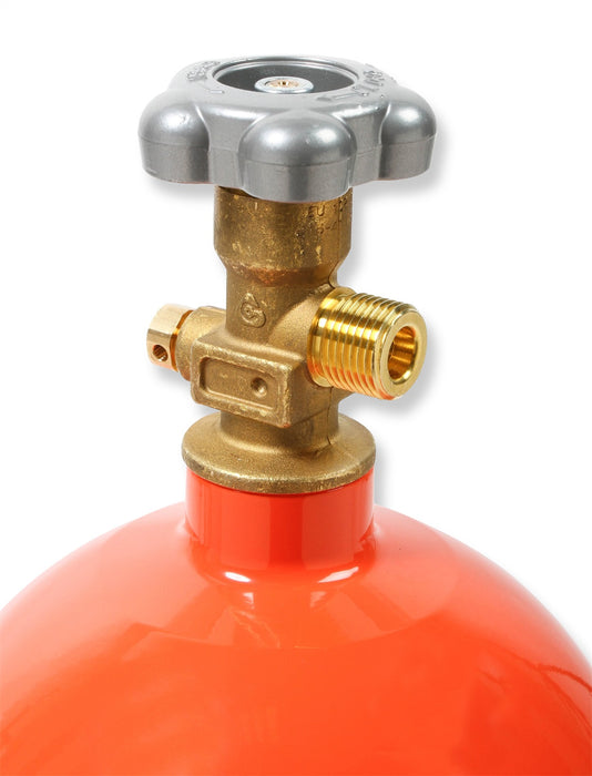NOS/Nitrous Oxide System 14740NOS Nitrous Bottle; Orange Sniper Finish; 10 lb.; 21 in. x 7 in.; Medical; - Truck Part Superstore