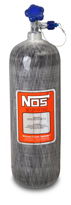 NOS/Nitrous Oxide System 14748NOS Nitrous Bottle; Carbon Fiber; 12.8 lb; - Truck Part Superstore