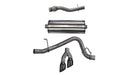 Corsa Performance 14749BLK 3.0 Inch Cat-Back Sport Single Side Exit Exhaust 4.0 Inch Black Tips 15-Present Cadillac Escalade ESV/GMC Yukon XL Denali 6.2L V8 Stainless Steel Corsa Performance - Truck Part Superstore