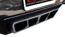Corsa Performance 14767CB 3.0 Double X-Pipe and 2.75 Inch Axle-Back Dual Rear Exit with Polygon  InchTail Light Inch Polished Tips Corsa Performance - Truck Part Superstore