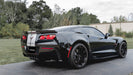 Corsa Performance 14776BLK Corvette 2.75 Inch Valve-Back w Dual Mode NPP Dual Rear Exit with Quad 4.5 inch Black Pro-Series Tips Corsa - Truck Part Superstore
