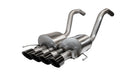 Corsa Performance 14777BLK Corvette 2.75 Inch Axle-Back w Dual Mode NPP Dual Rear Exit with Quad 4.5 inch Black Pro-Series Tips Corsa - Truck Part Superstore