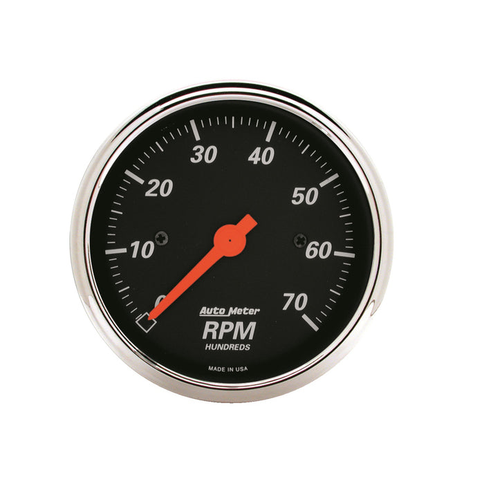AutoMeter 1478 GAUGE; TACHOMETER; 3 1/8in.; 7K RPM; IN-DASH; DESIGNER BLACK - Truck Part Superstore