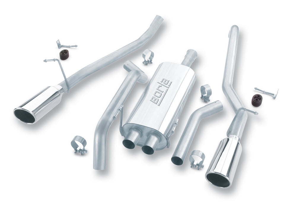 Borla 14817 Cat-BackExhaust System - Touring - Truck Part Superstore