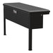 UWS TBSM-48-LP-MB Matte Black Aluminum 48in. Truck Side Tool Box; Low Profile (LTL Shipping Only) - Truck Part Superstore