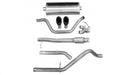Corsa Performance 14902BLK 3.0 Inch Cat-Back Dual Rear Exit with Single 4.0 Inch Black PVD Pro-Series Tips Corsa Performance - Truck Part Superstore