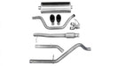 Corsa Performance 14923BLK 3.0 Inch Cat-Back Dual Rear Exit with Single 4.0 Inch Black PVD Pro-Series Tips Corsa Performance - Truck Part Superstore