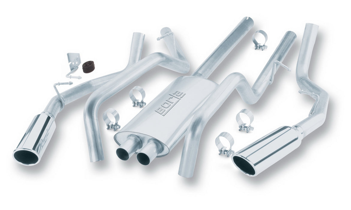Borla 14925 Cat-BackExhaust System - Touring - Truck Part Superstore