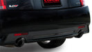 Corsa Performance 14940BLK 2.5 Inch Axle-Back Touring Dual Exhaust 4.0 Inch Black Tips 09-14 Cadillac CTS-V Sedan 6.2L V8 Stainless Steel Corsa Performance - Truck Part Superstore