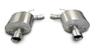 Corsa Performance 14940 2.5 Inch Axle-Back Touring Dual Exhaust 4.0 Inch Polished Tips 09-14 Cadillac CTS-V Sedan 6.2L V8 Stainless Steel Corsa Performance - Truck Part Superstore