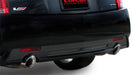 Corsa Performance 14940 2.5 Inch Axle-Back Touring Dual Exhaust 4.0 Inch Polished Tips 09-14 Cadillac CTS-V Sedan 6.2L V8 Stainless Steel Corsa Performance - Truck Part Superstore