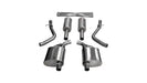 Corsa Performance 14973 2.5 Inch Cat-Back Xtreme Dual Rear Exit Exhaust 15-17 Chrysler 300 R/T/15-16 Dodge Charger R/T (Not Daytona) 5.7L V8 Stainless Steel Corsa Performance - Truck Part Superstore